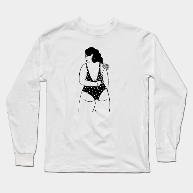 Surprise Long Sleeve T-Shirt by Nicole Marra